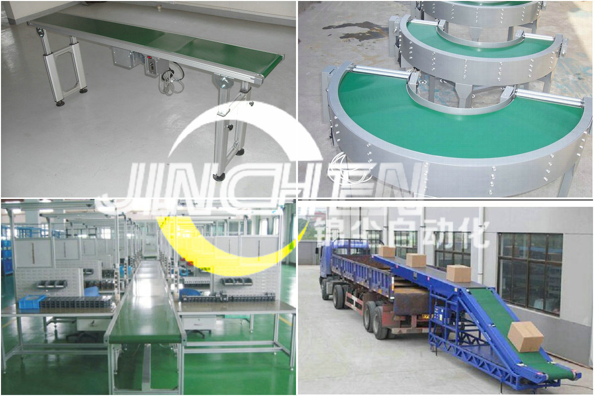 小型皮帶線、轉(zhuǎn)彎皮帶線、裝配皮帶線和裝車(chē)皮帶輸送機(jī)