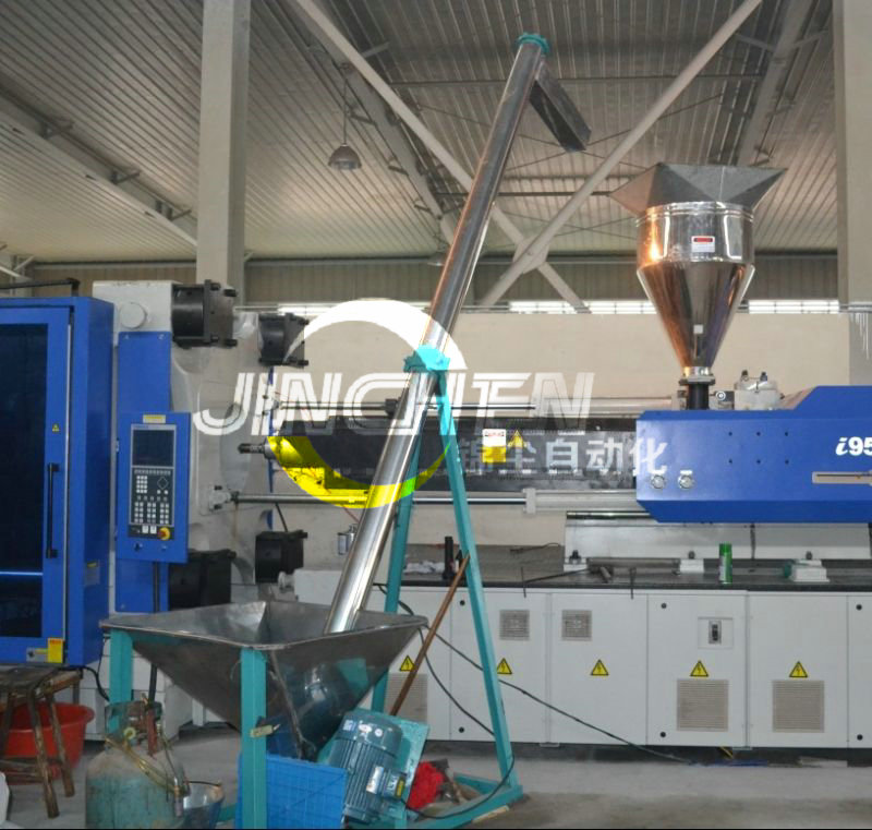 一臺螺旋上料機(jī)