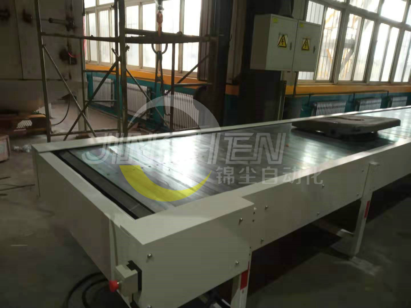 鋼板輸送機，板鏈輸送機