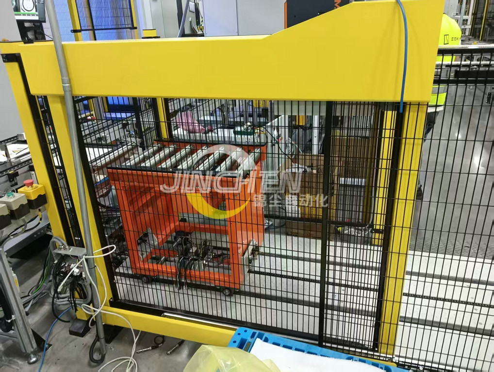 封閉移動(dòng)輥筒線，滾筒輸送機(jī)，輥筒擺渡線，自動(dòng)開關(guān)門